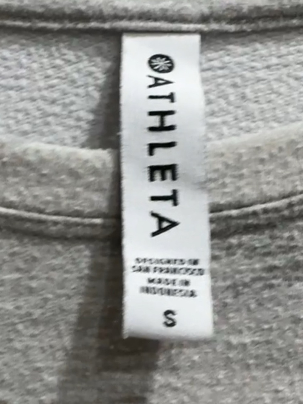 Athleta Camo Coaster Cubic Crewneck Sweatshirt Size S - Picture 2 of 6